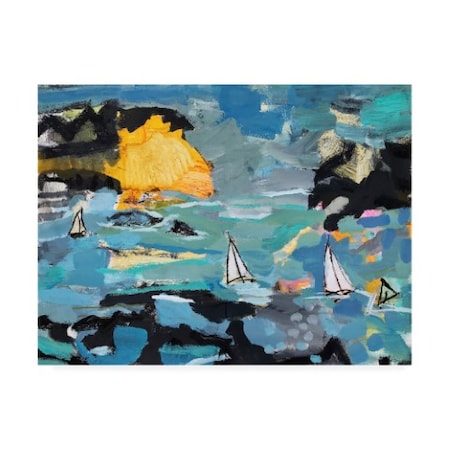 Per Anders 'Rough Sea' Canvas Art,35x47